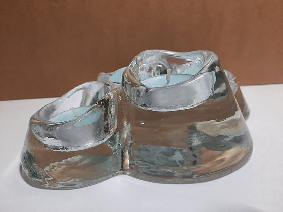 Image 1 of Iittala Arkipelago "Iceberg" candlestick – 4 tea lights – Timo Sarpaneva – Vintage Scandinavian masterpiece