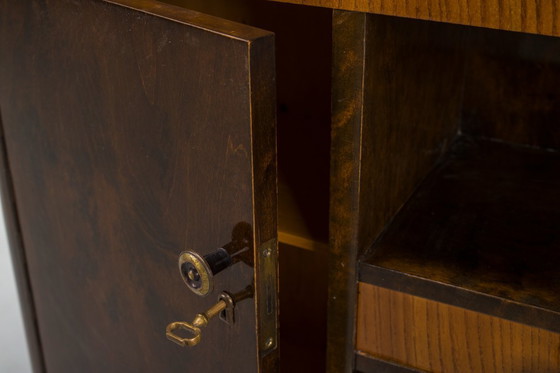 Image 1 of Mobile bar Art Déco con intarsi, anni '30