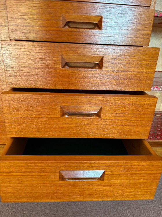 Buffet haut/buffet vintage DeWe, milieu du siècle – Wood (photo 10 of 16)