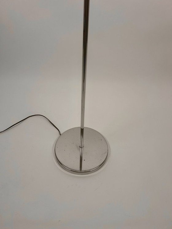 Image 1 of Italiaanse chromen vloerlamp met 8 lampjes