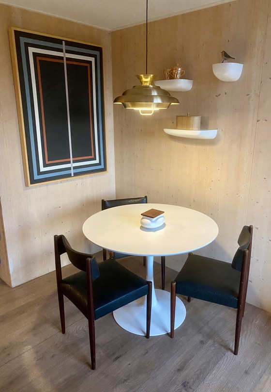 Image 1 of 4x eetkamer stoelen AKSEL BENDER MADSEN