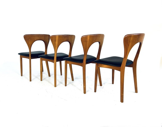 Image 1 of 4X 'Peter' Dining Chair, Niels Koefoed