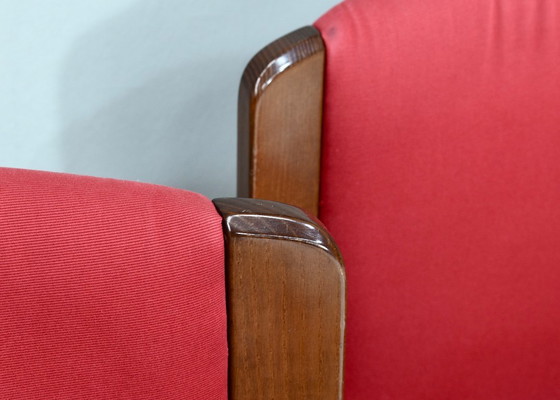 Image 1 of Joe 4x Colombo « modèle 300 » Chaises de salle à manger pour POZZI, Italie – années 1960