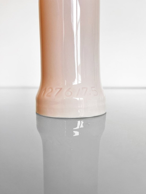 Image 1 of Vintage HCT West Germany Glove Mold Jewelry Display - Pink