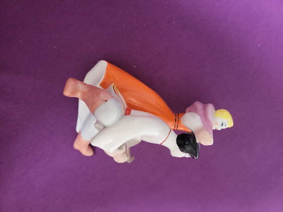 Image 1 of Figurine en porcelaine russe des années 1960 - estampillée.