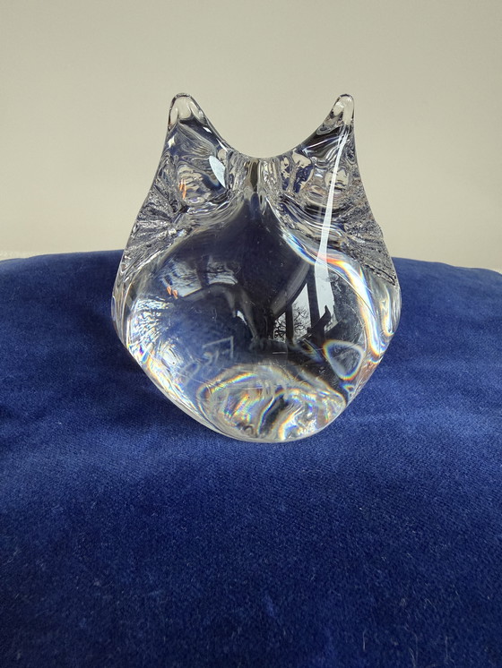Image 1 of Daum Francia, bellissimo gufo di cristallo, 1970/'80