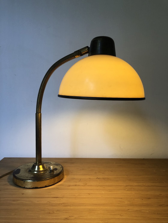 Image 1 of Art Deco Bakeliet Tafellamp Jaren 50