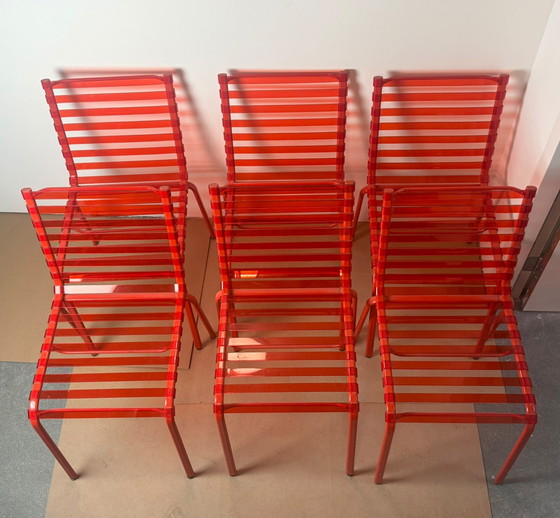 Image 1 of 11 x Ronan Erwan striped sedia