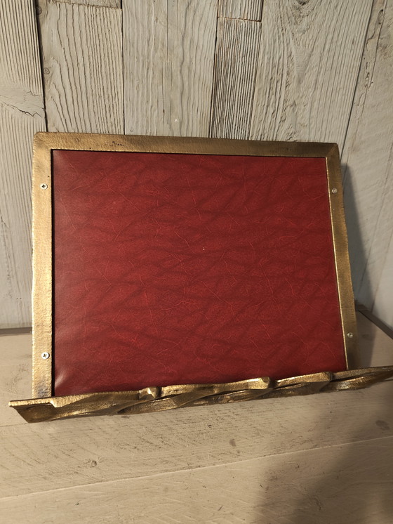 Image 1 of leggio per libro di preghiera, porta Bibbia in ottone, stile art déco