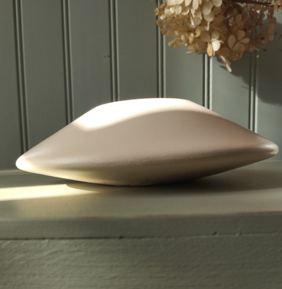 Image 1 of Photophore décor gravé MicMac Pottery Walfield Artisanat Indien Amérique du Nord