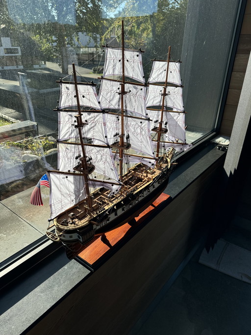 Model Boat USS Constellation