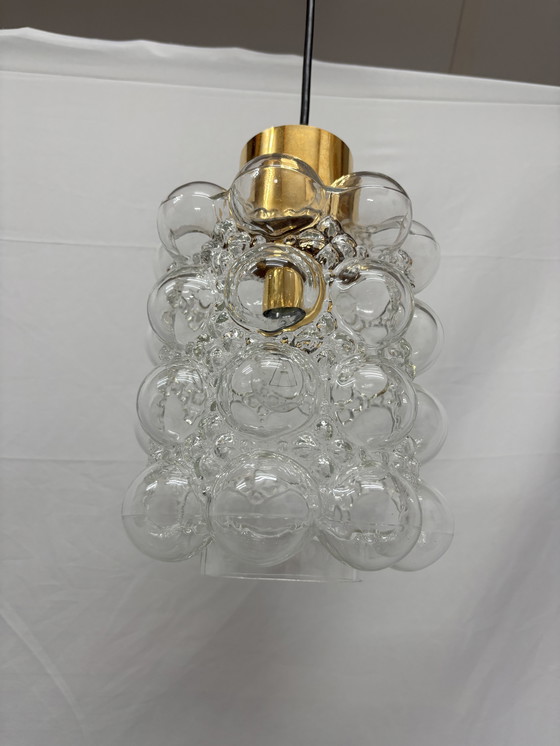 Image 1 of Vintage Helena Tynell pendant lamp, designer bubble lamp 1960