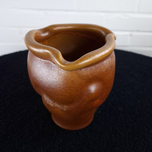 Vintage Art deco Fons Decker Fonzie vase Gouda Holland