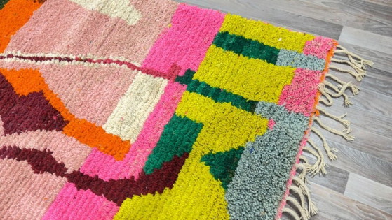 Autentico tappeto berbero marocchino tessuto a mano, 250 cm x 150 cm – Tappeti, Cotton (photo 3 of 6)