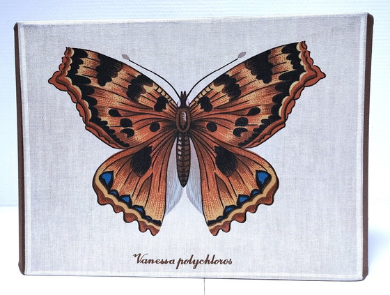 Image 1 of Suspension Papillons Trois Faces Tissu Années 90