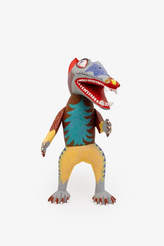 Image 1 of Estatua mexicana de Alebrije hecha a mano de los años 70 Ayeta Ramírez Oaxaca