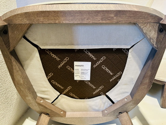 Ensemble Maxalto Febo en lilas très clair par Antonio Citterio – Fauteuils, Wood, Textile (photo 14 of 15)