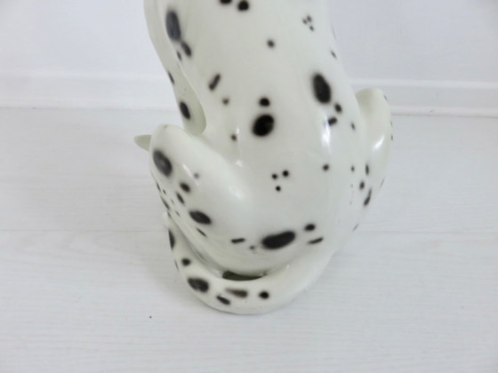 Image 1 of Pezzo di ceramica molto grande raffigurante un dalmata, Italia 1960-1970