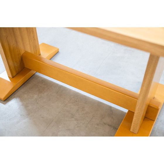 Image 1 of Vintage table with oakwood laminate top, 1970s