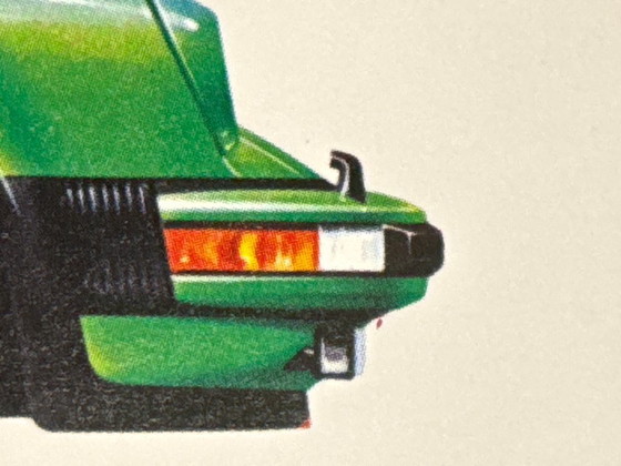 Image 1 of Auto sportive Porsche – 1980 – Poster originale vintage Porsche di Ken Rush – Vintage – 76x102 cm