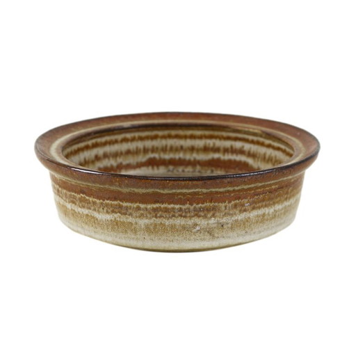 Ciotola in ceramica, design danese, anni '70, prodotta da Søholm