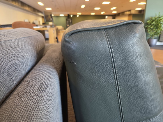 Image 1 of Rolf Benz 50 3-seater Green Leather