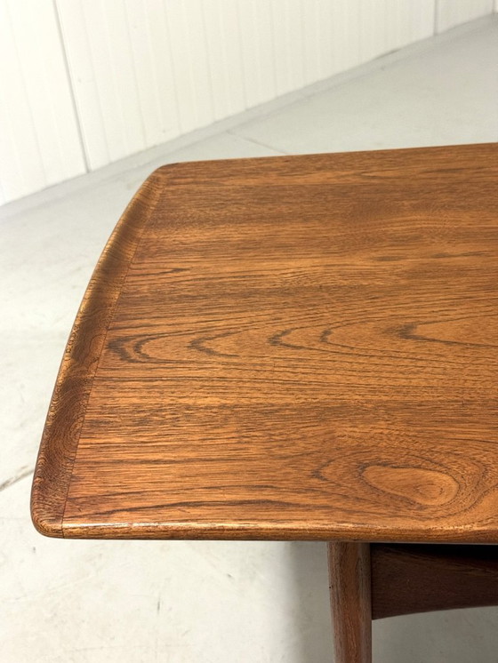 Image 1 of France & Daverkosen FD503 table basse en teck par Edvard Kindt Larsen & Tove Kindt Larsen