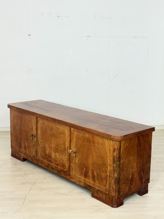 Image 1 of Art Deco sideboard / credenza / living room cabinet / chest of drawers
