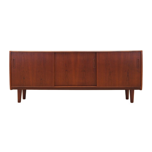 Buffet en teck, Design danois, 1970S, Production : Danemark