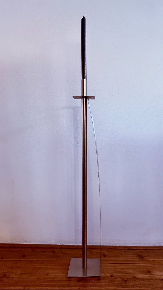 Floor Candle Holder by Studio van Eldik, Follega – rvs (photo 7 of 10)