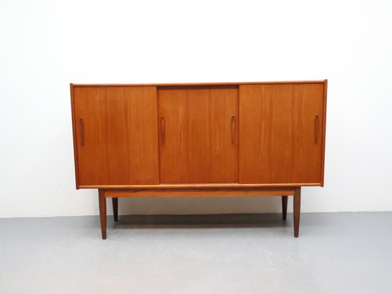 Image 1 of Meuble mural danois en teck 1960