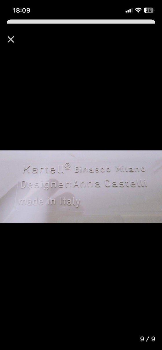 2x Armadi contenitori Componibili di Anna Castelli per Kartell – Plastic (photo 6 of 6)