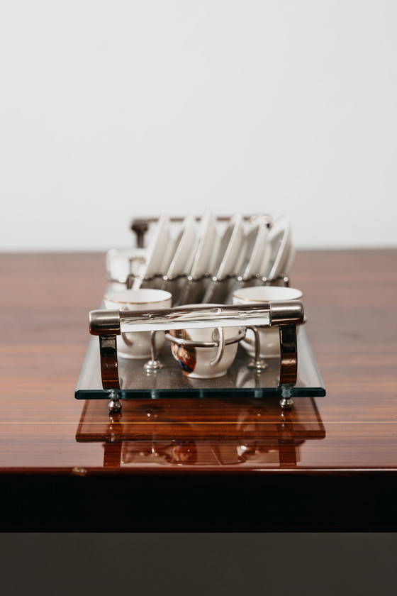 Image 1 of Luxe design koffieset van Jean Haviland uit de jaren 70, vintage model.