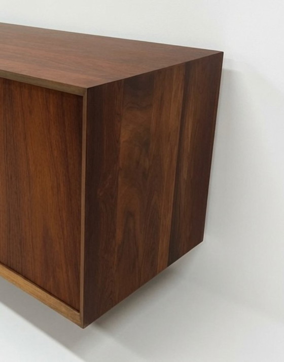 Poul Cadovius Floating Wall Mounted Rosewood Sideboard By Cado, 1960s. (photo 8 of 14)