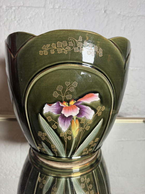 Image 1 of Art Nouveau de Bruyn bloempot