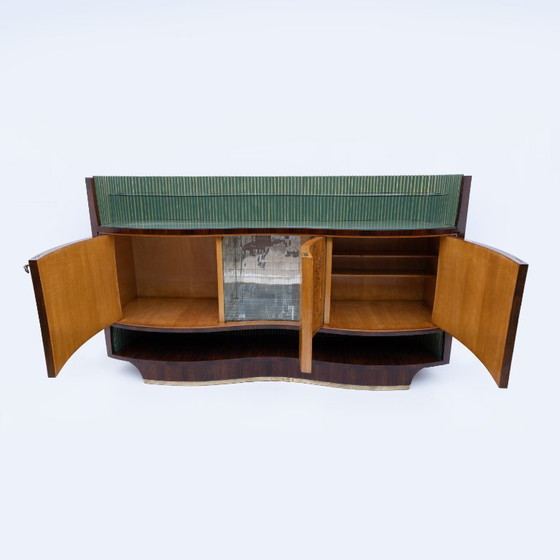 Image 1 of Vittorio Dassi Mobile bar moderno Mid-Century, Italia, anni '50