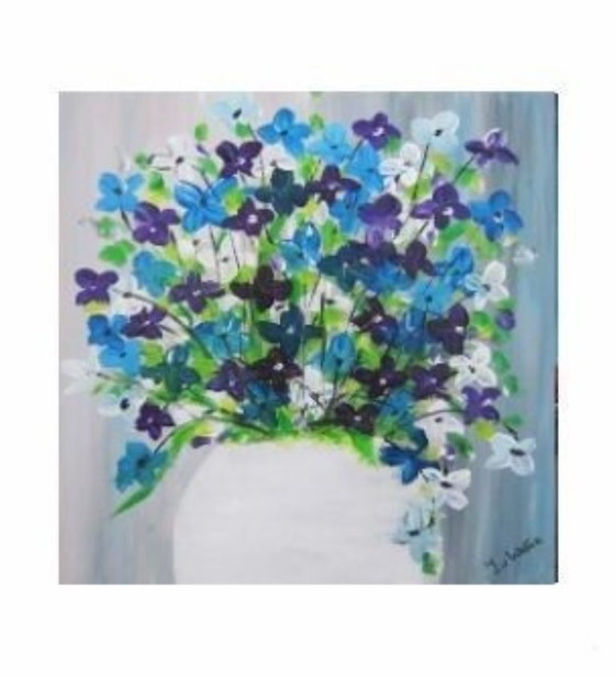 Image 1 of Fiori in vaso pittura (2)