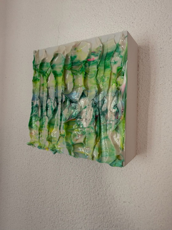 Abstraktes Gemälde Texturkunst abstrakte Kunst – Gemälde & Zeichnungen, Holz, Andere (photo 7 of 9)