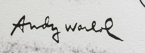 Litografía "Calavera" del Museo de Arte Carnegie de 1986, inspirada en Andy Warhol