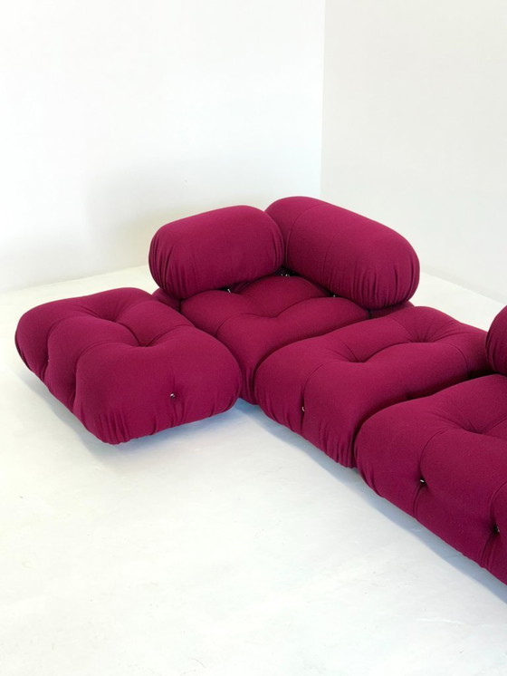 Image 1 of Camaleonda Modular Sofa in Bordeaux/Fuchsia Par Mario Bellini pour B&B Italia