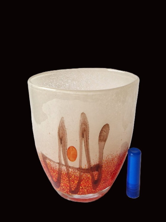 Image 1 of Studio Glass - Solid vintage vase