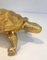 Messing schildpadsculptuur – Beeldhouwkunst, Brass (photo 8 of 9)