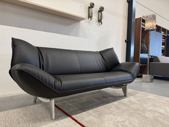 Image 1 of Leolux Tango Sofa 3-Seater Senso Black 203