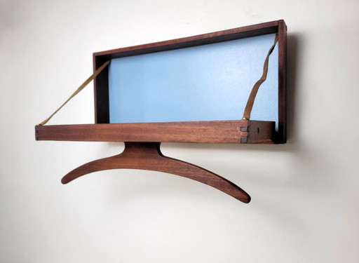 Appendiabiti da parete vintage di Adam Hoff e Poul Østergaard per Virum