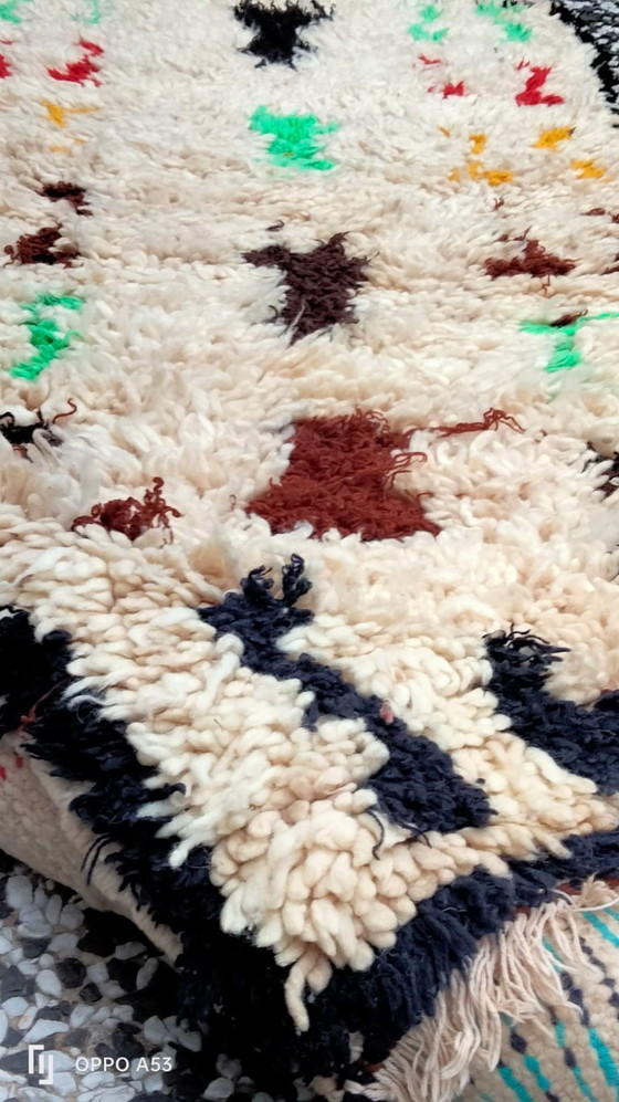 Image 1 of Handgeknoopt Berber kleed wol 159x62cm