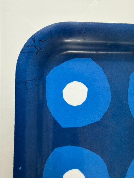 Bandeja IKEA PILLERSTARR, diseño gráfico azul, Accesorios de mesa, Plástico, Modern (foto 11 de 14)