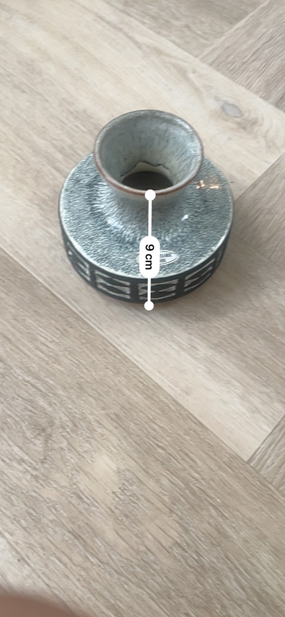Mid Century Pottery Vase From Frank Keramik 1960s – Ceramic (photo 5 of 7)
