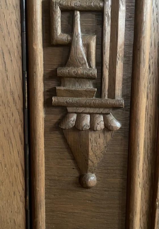 Image 1 of Mobile Art Déco con elementi Chinoiserie