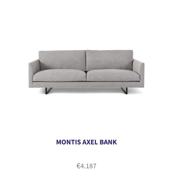 Image 1 of Montis Axel 3-Sitzer mit oder ohne Hocker, neu bezogen / unbenutzt