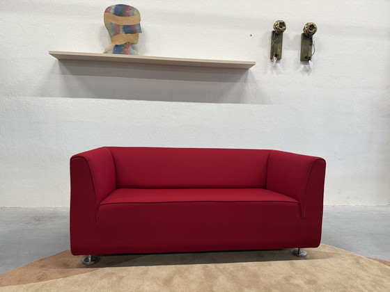 Image 1 of Divano Gelderland 4800 Bank 2 posti in tessuto Vidar rosso 160